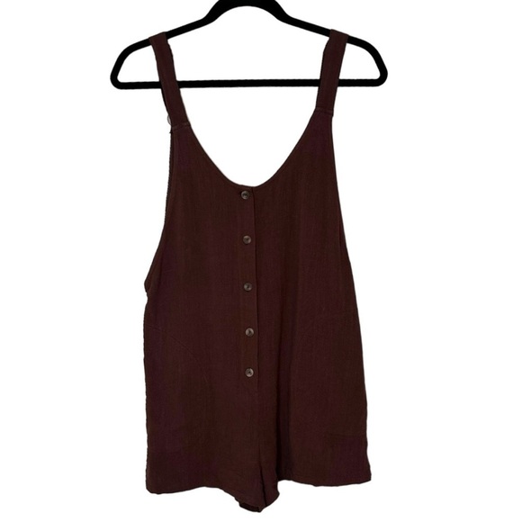 Gentle Fawn Miller Romper- Coffee - Picture 6 of 15